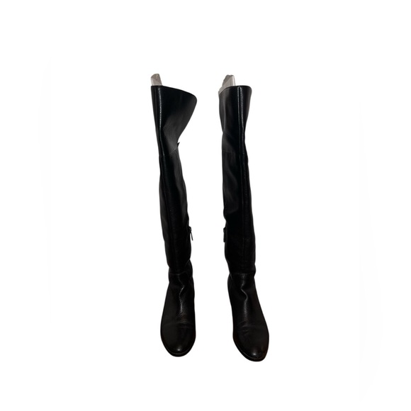 Ralph Lauren Shoes - Ralph Lauren Dallyce Over The Knee Boots Women’s Size 10B Black Chic Bold Party